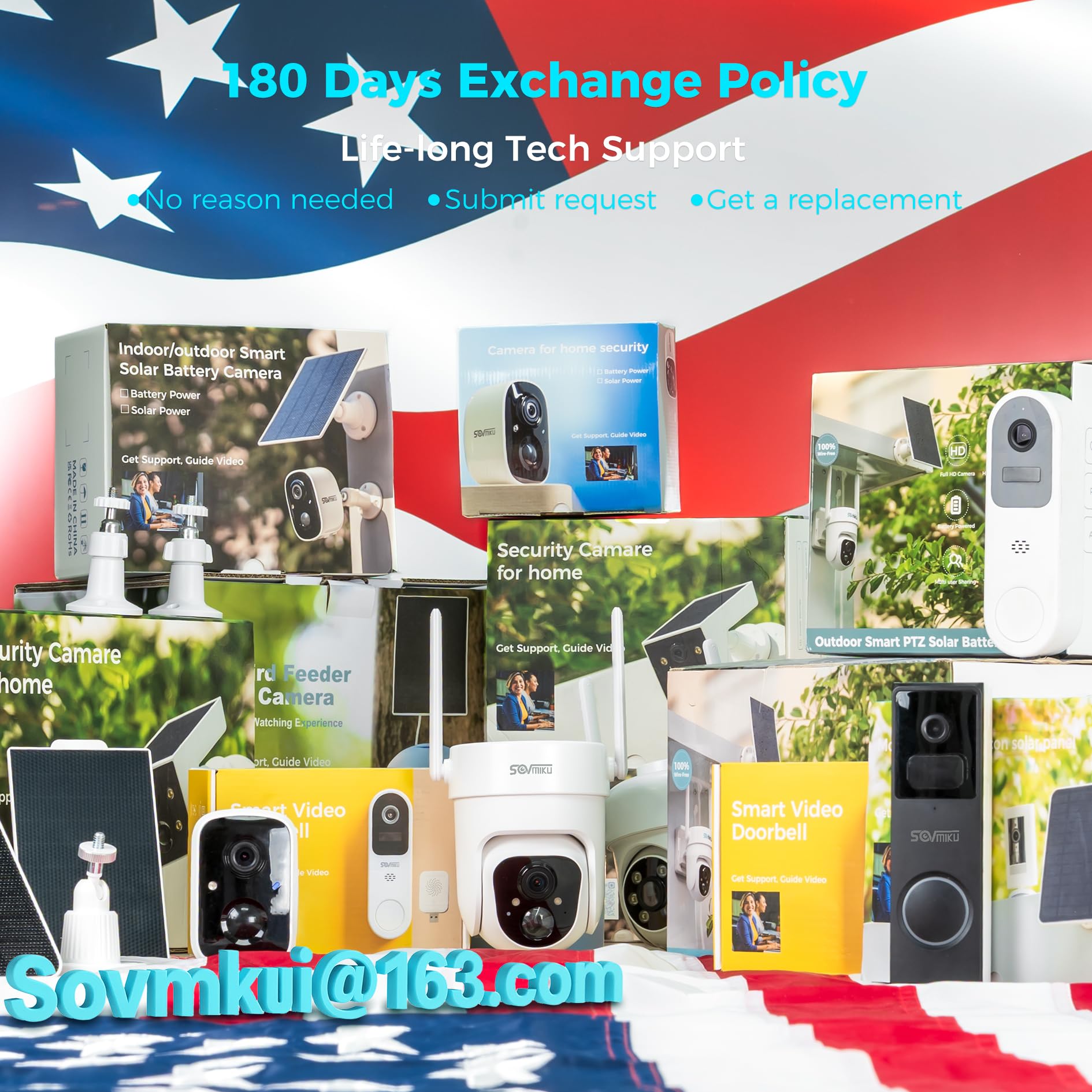 SOVMIKU complete solar kit includes all essential components for quick setup.