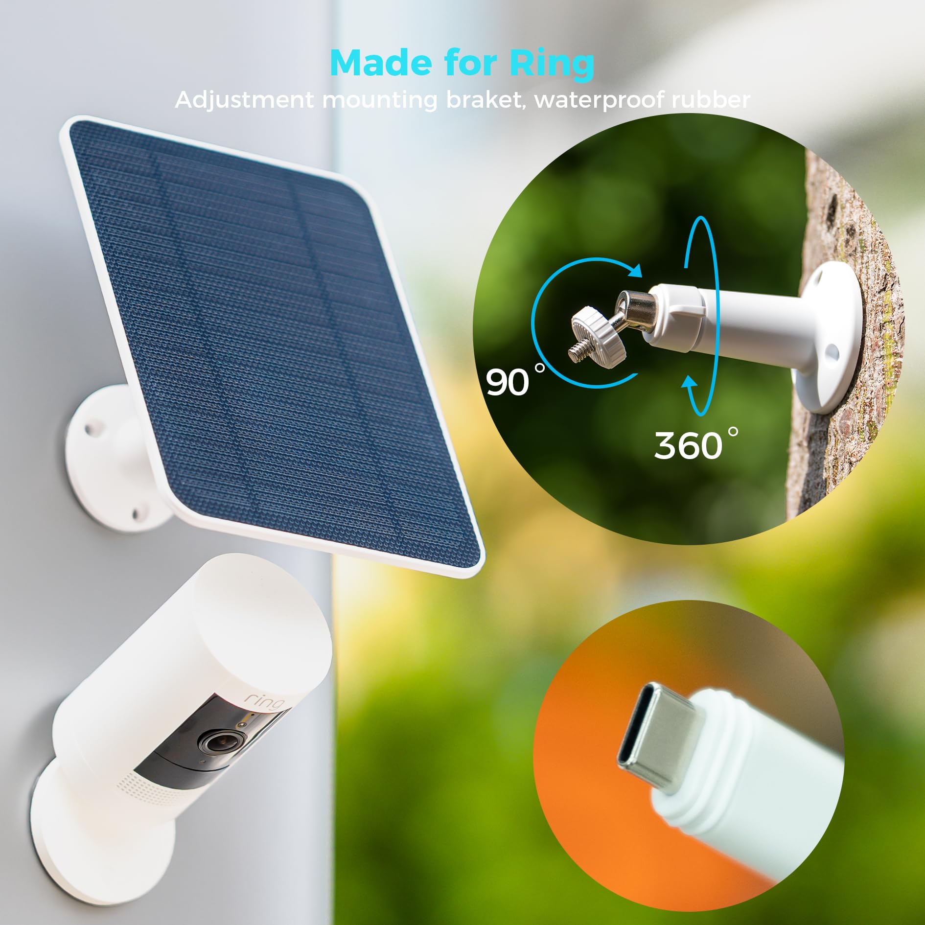 SOVMIKU durable outdoor solar panel designed for long-term outdoor use.