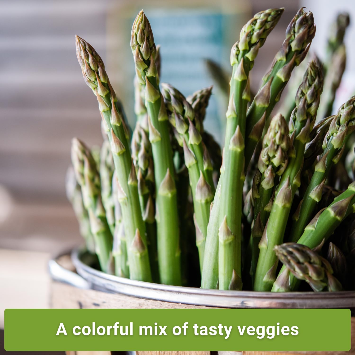 Sow Right Seeds asparagus packet Argenteuil supports long-lived garden production