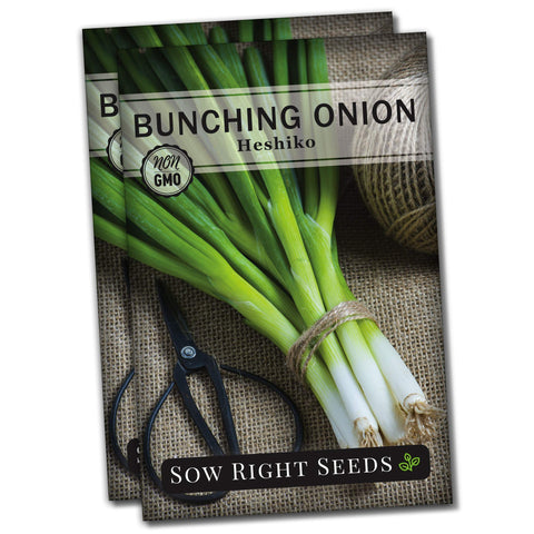 Sow Right Seeds Heshiko seed packet full color ideal for starting a home garden.