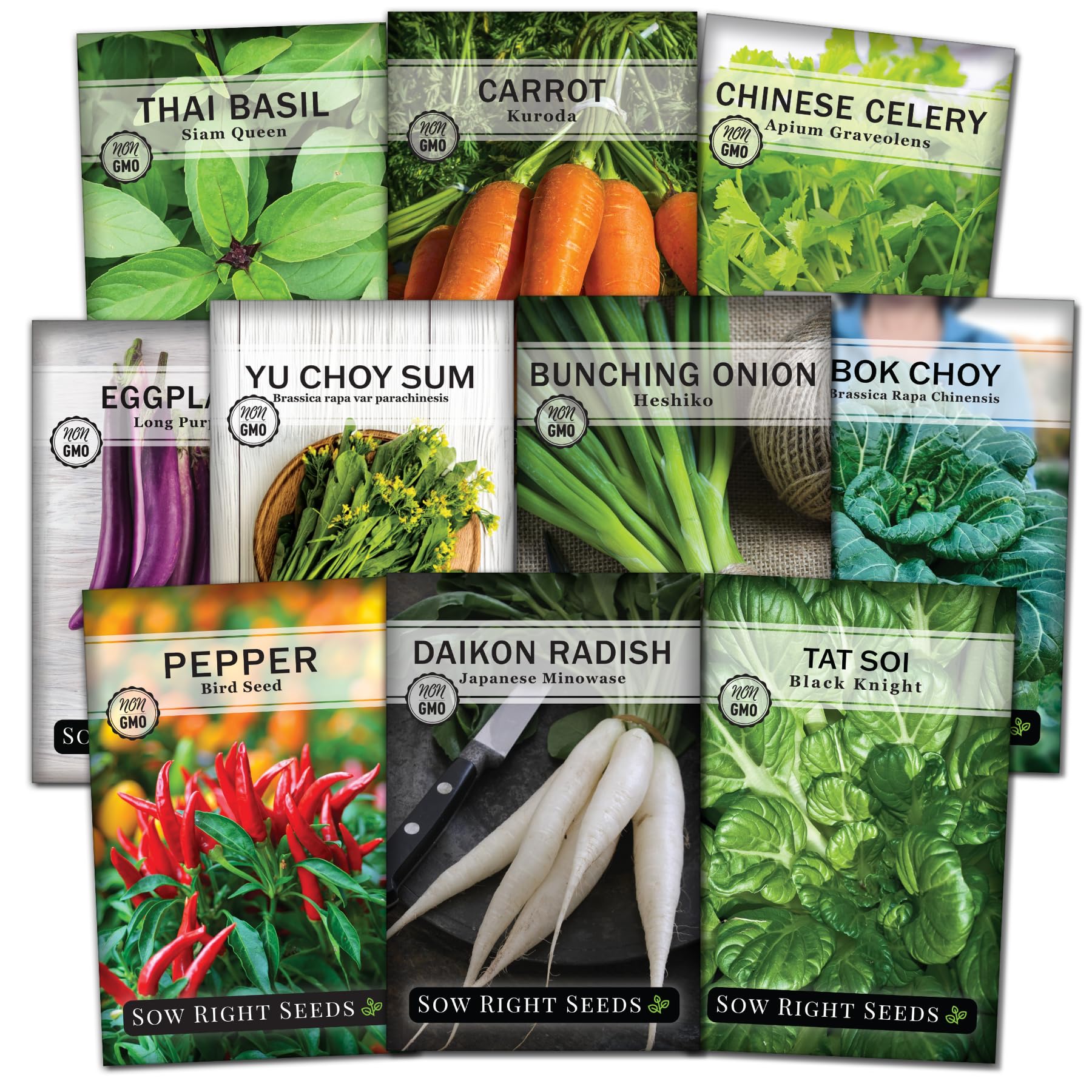 Sow Right Seeds Thai basil packet for fresh, aromatic home cooking