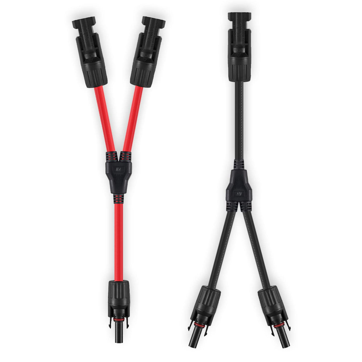 SOYAN Y-branch solar connector for parallel panel setup and easy installation.