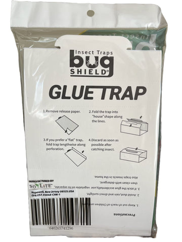 SOYLITE CANDLES Bug Shield sticky trap placed along baseboard to protect your home.