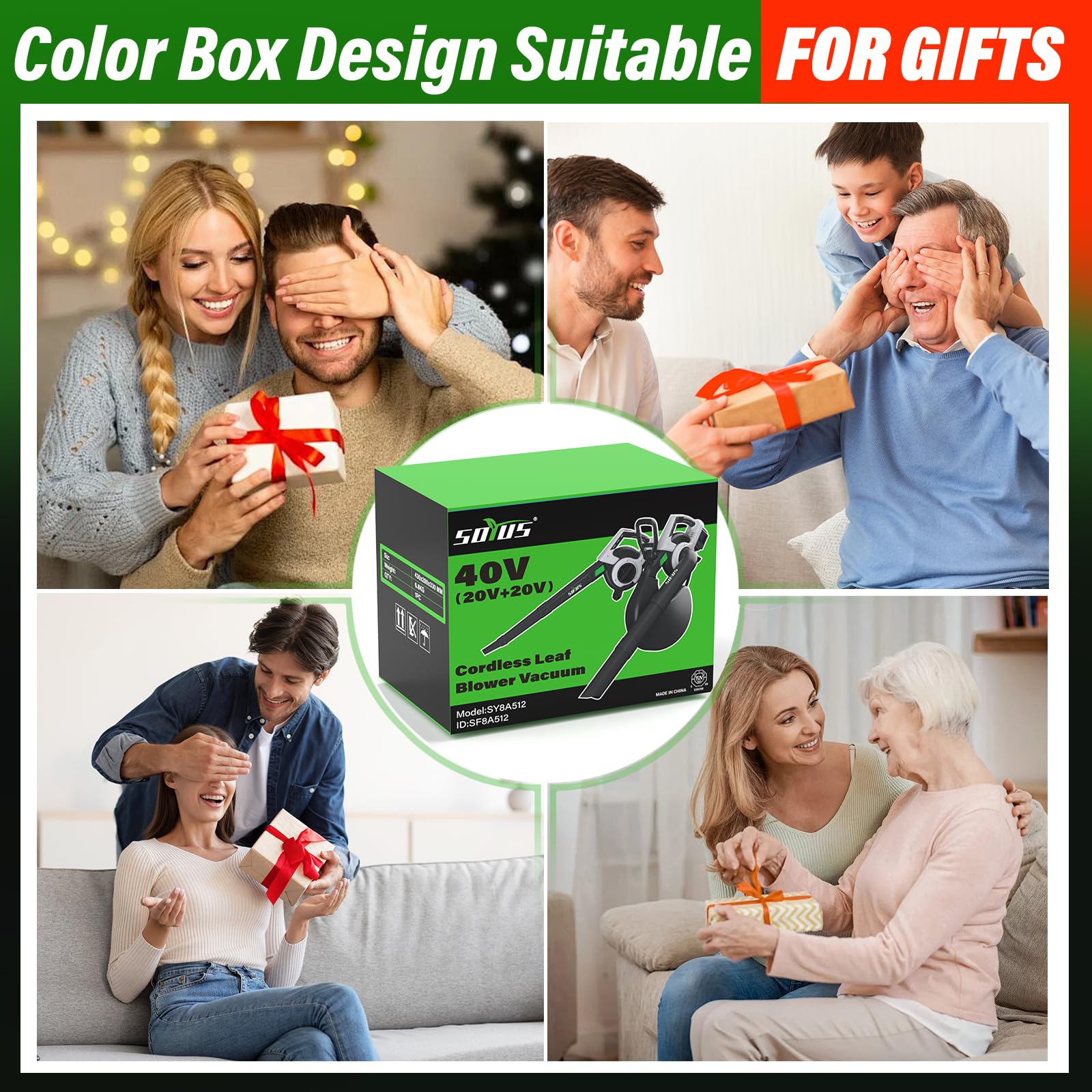 SOYUS shoulder strap for comfortable, hands-free use during cleanup