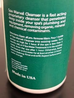 Spa Marvel Cleanser granular texture highlights cleansing granules for deep spa cleaning.