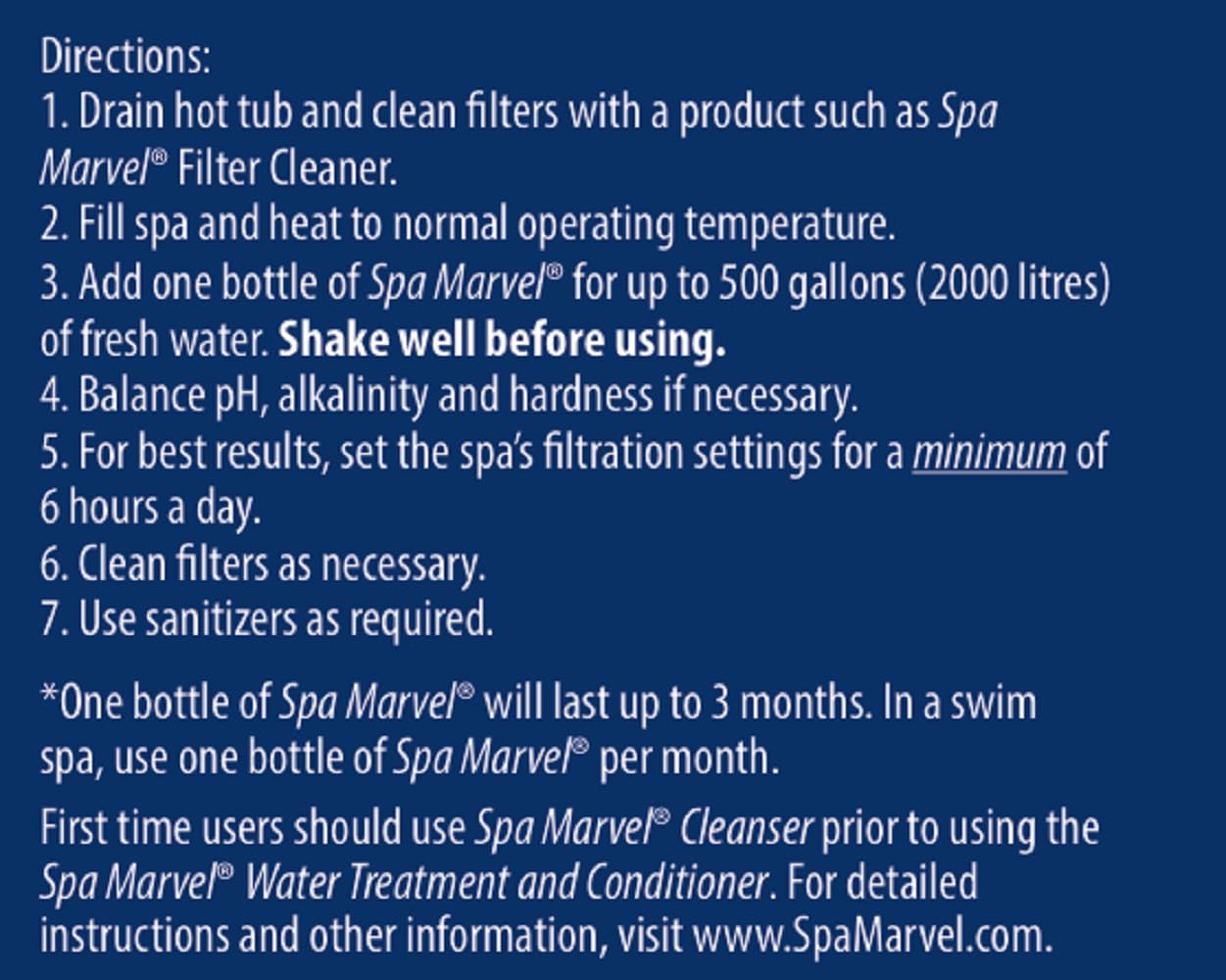 Spa Marvel easy-maintenance routine simplifies spa care for busy households.