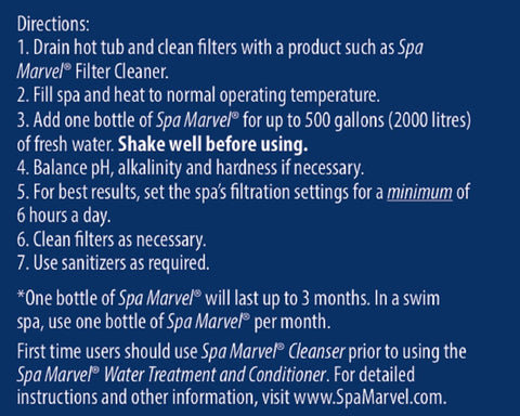 Spa Marvel easy-maintenance routine simplifies spa care for busy households.