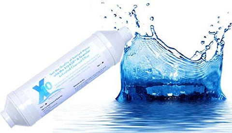 Spa Marvel X10 KDF and activated charcoal filter improves water quality for pools and spas.