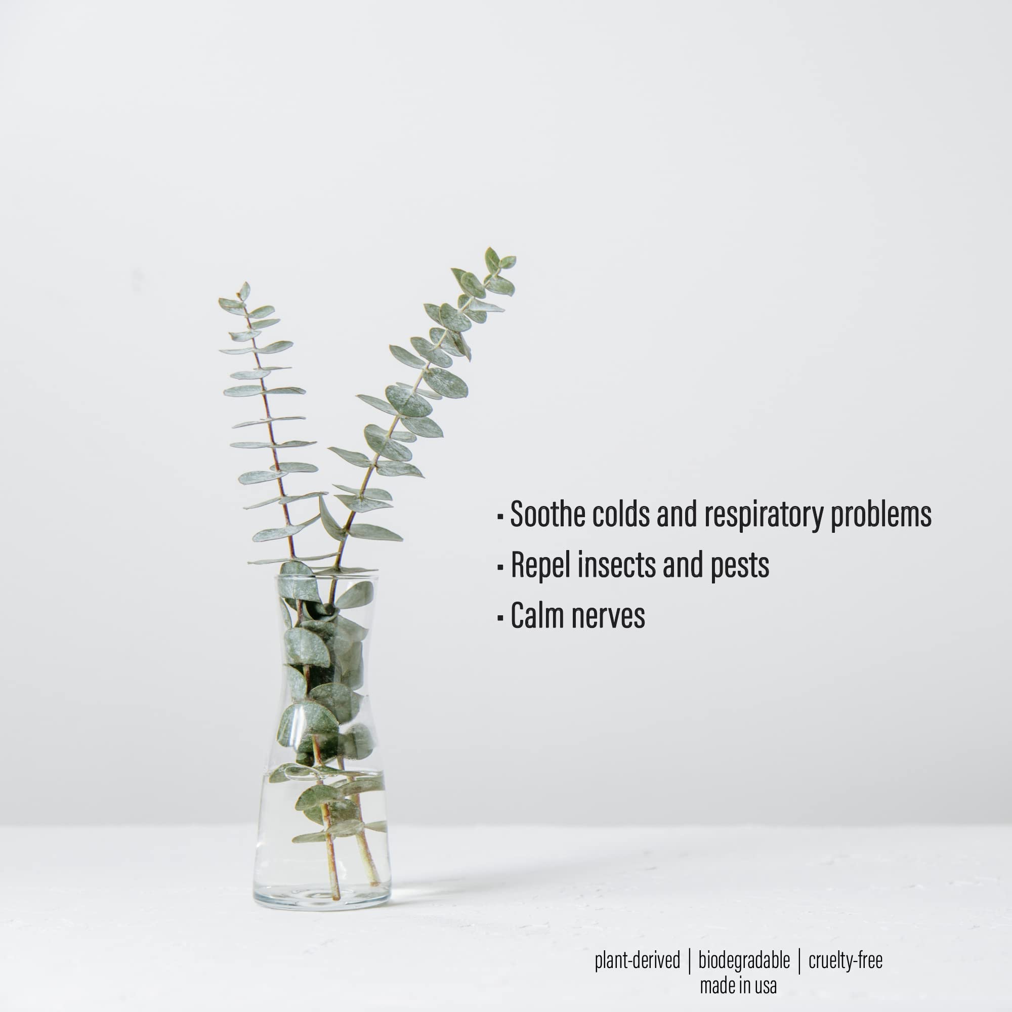 Bathroom refresh with eucalyptus spray for quick scent lift
