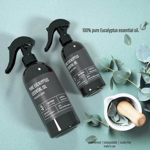 Shower mist releases steam aroma in a spa-like shower