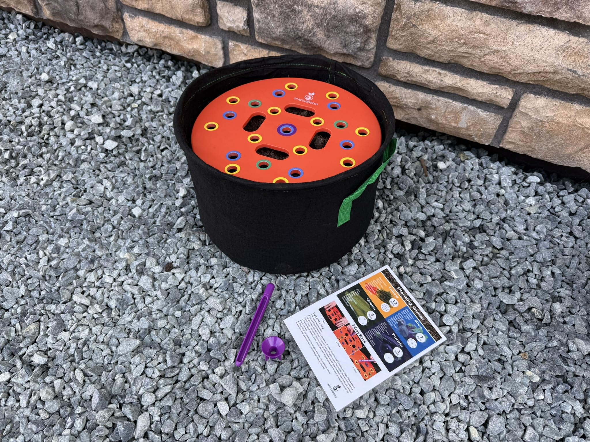 Spaceurseeds seed spacing tool makes a thoughtful gift for gardeners.