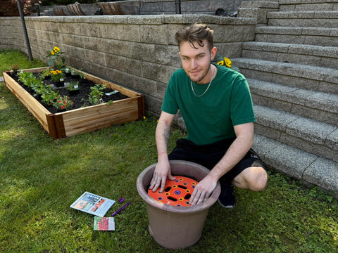 Spaceurseeds versatile tool suits raised beds, grow bags, and greenhouses.
