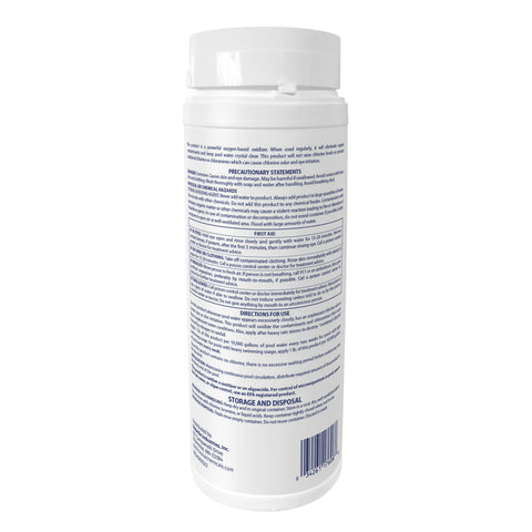 SpaChoice non-chlorine oxidizer in action for clearer pool water