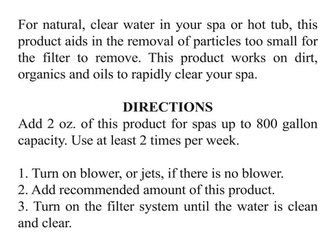 SpaChoice spa scene setup indicating ready-to-use maintenance