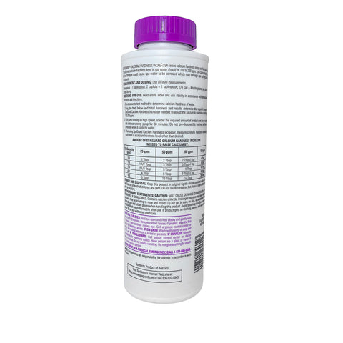 SpaGuard Calcium Hardness Increaser in spa water supports equipment life and clarity.