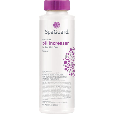 SpaGuard Calcium Increaser bottle supporting mineral balance