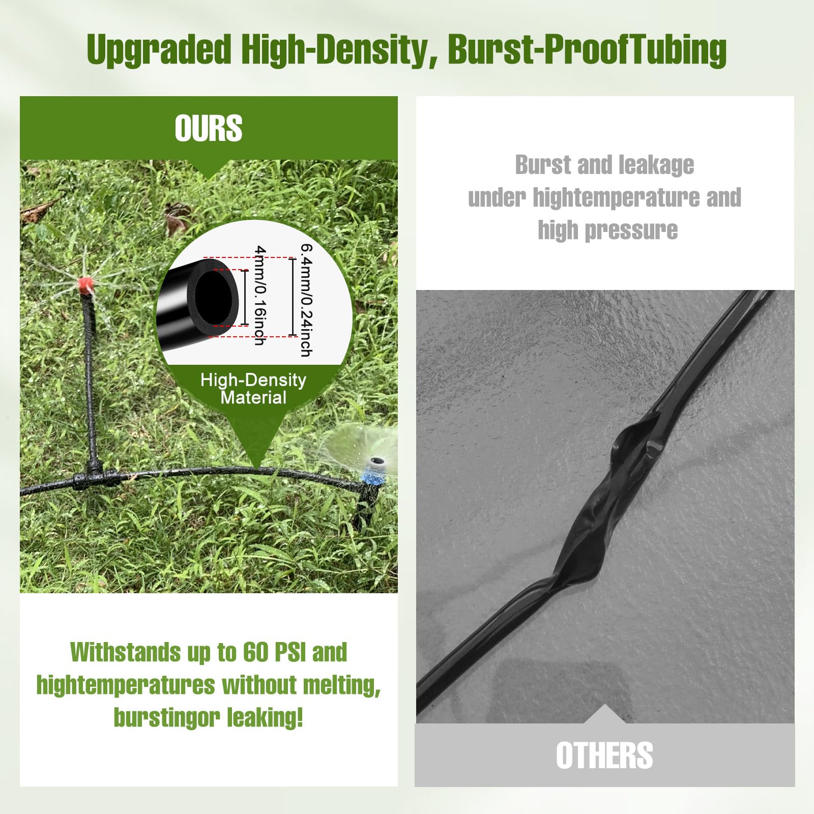 Spalolen 10-pack quick-connect tees simplify connections with reliable, leak-free performance.