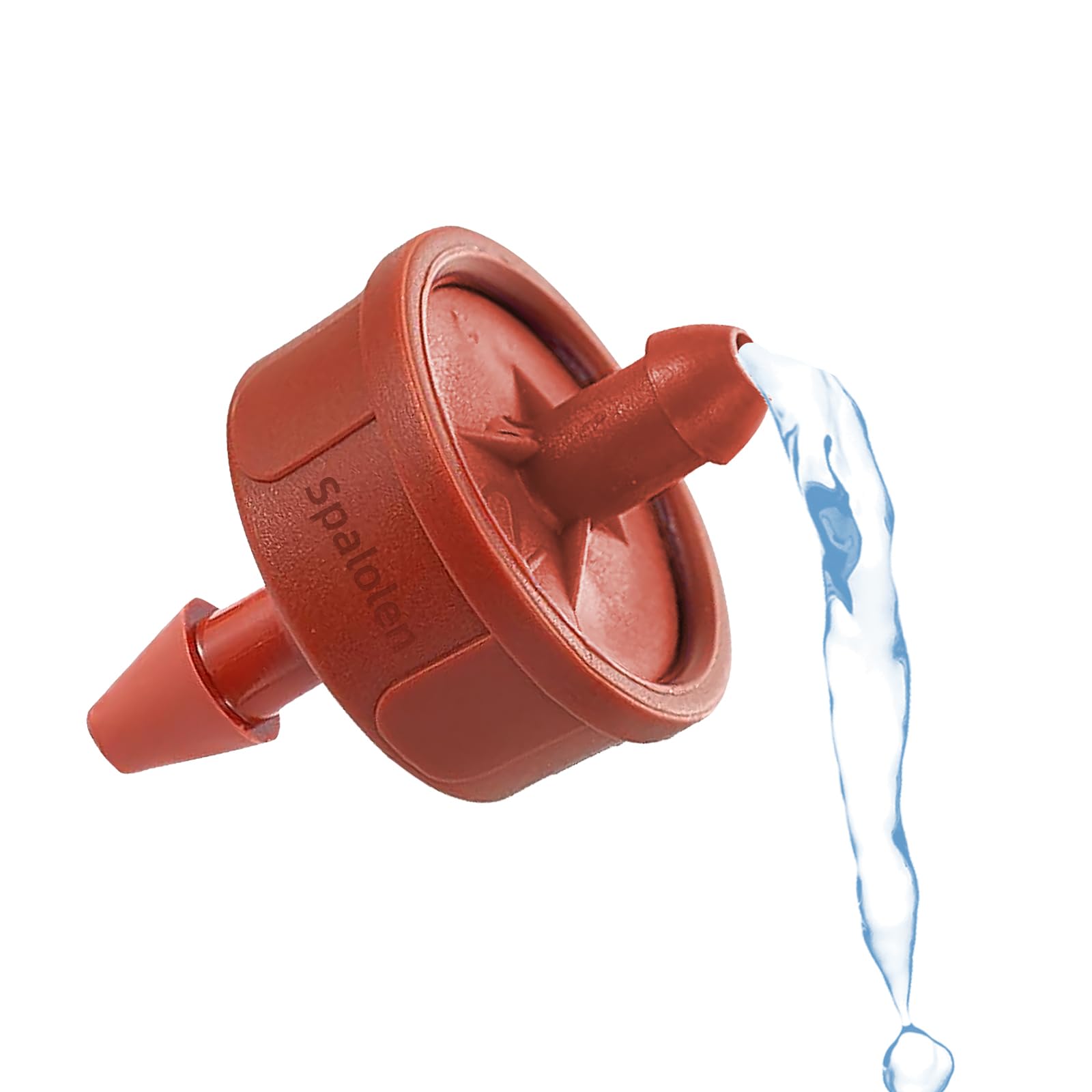 Spalolen 2GPH drip emitter assembly for precise irrigation on slopes