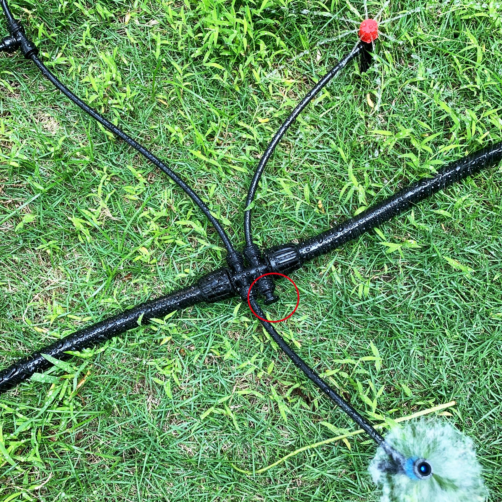 A 30-pack of Spalolen end plugs ready to seal multiple irrigation lines.