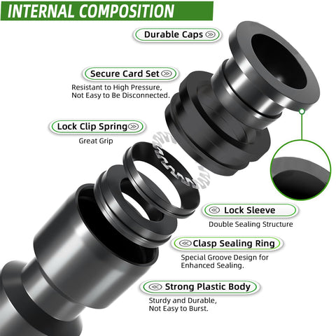 Spalolen adjustable-flow emitter lets you tailor watering to plant needs.