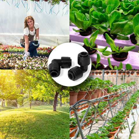 Spalolen compatible fittings line includes tees and straights for flexible layouts.