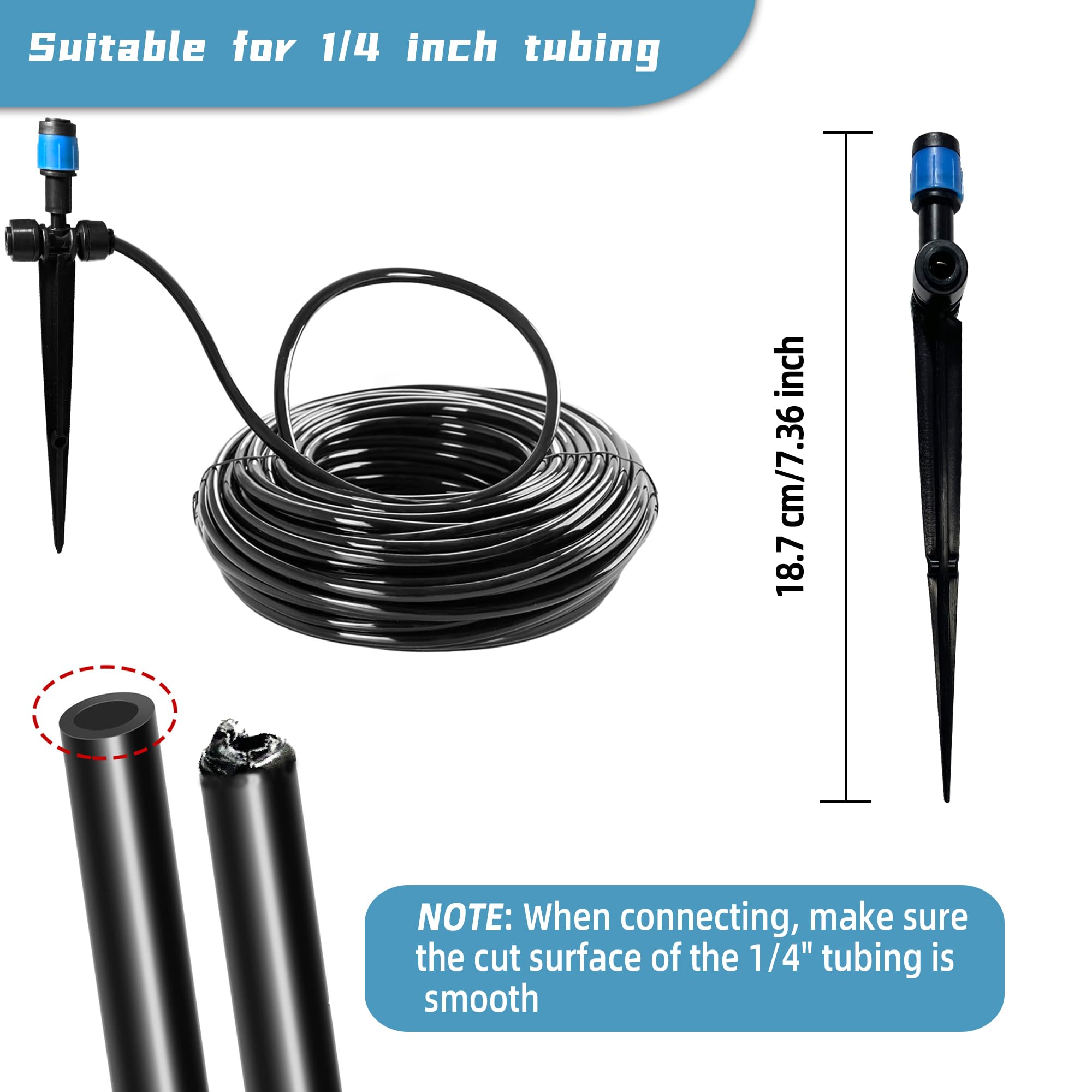 Spalolen detachable heads simplify cleaning and maintenance.