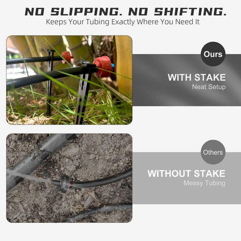 Spalolen durable, bend-resistant plastic handles outdoor use through seasons.