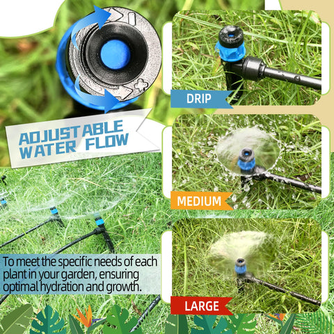 Spalolen easy-removal head simplifies reconfiguring your irrigation layout.