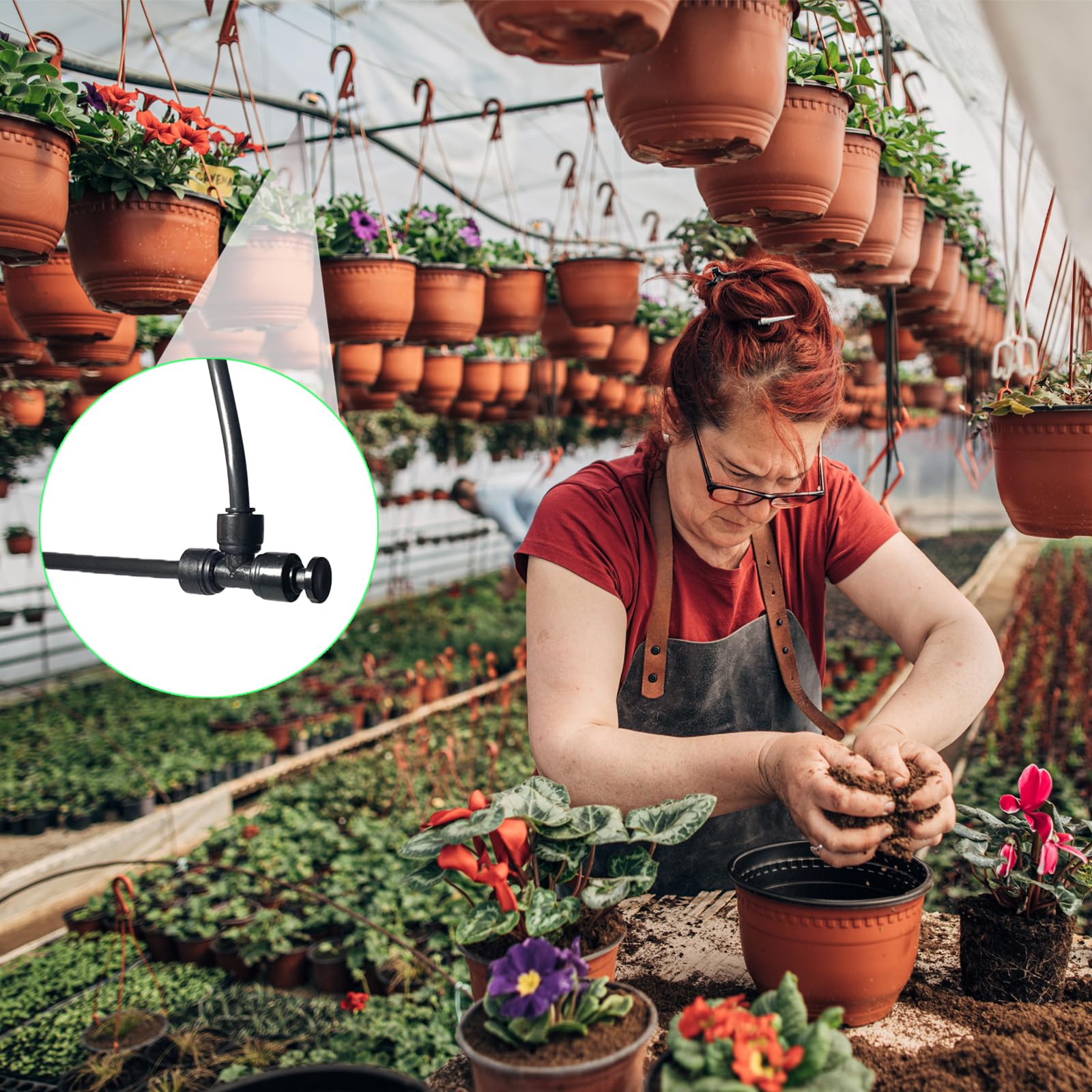 Outdoor-ready Spalolen end plug with UV resistance withstands sun exposure.