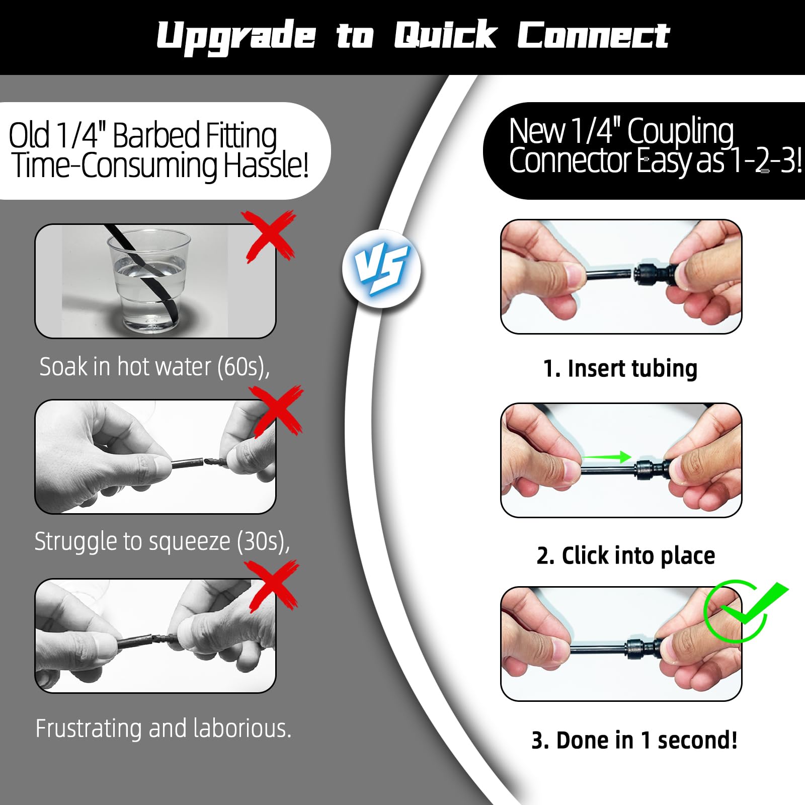 Spalolen push-to-fit installation enables tool-free, quick setup