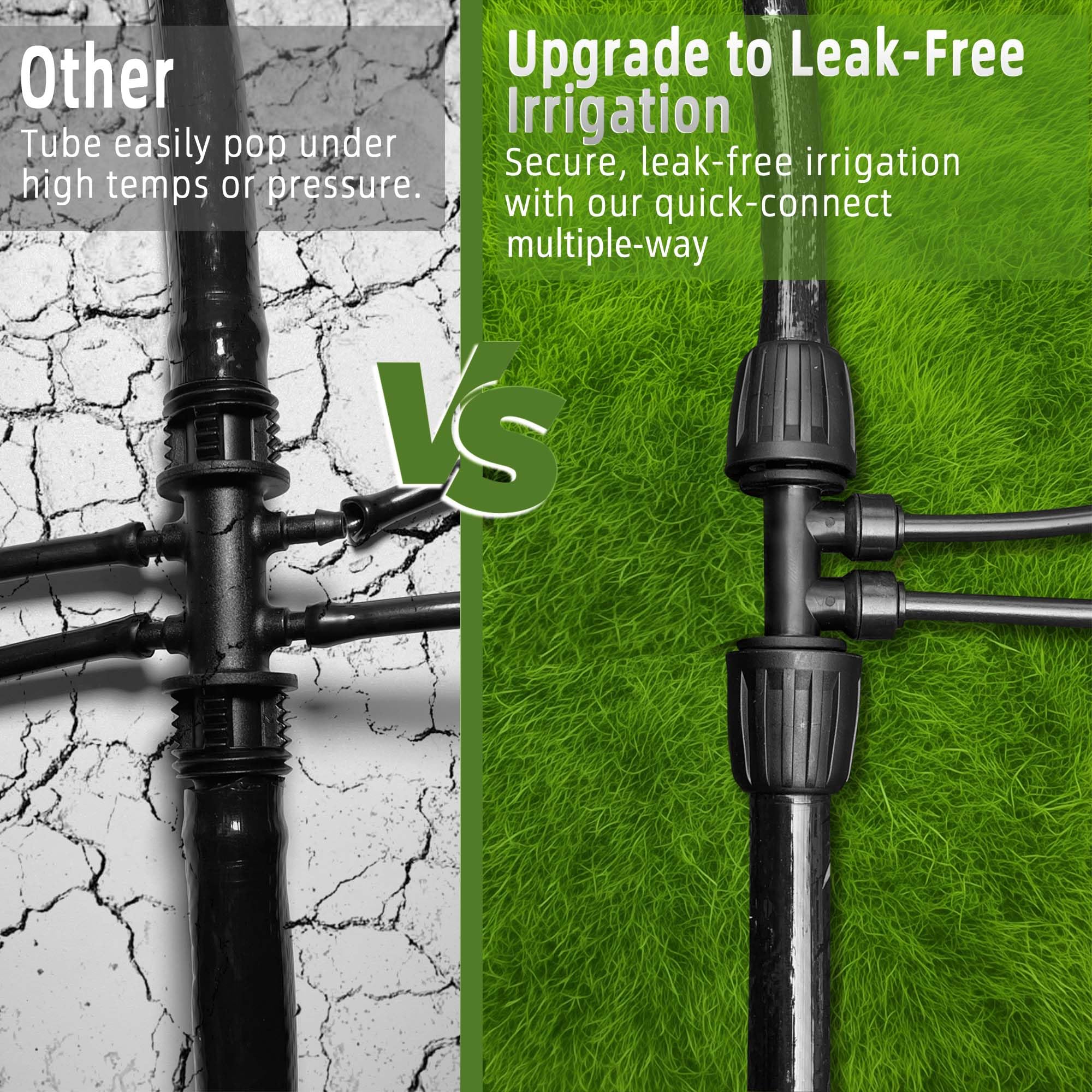 Spalolen quick-connect design in action for leak-free connections
