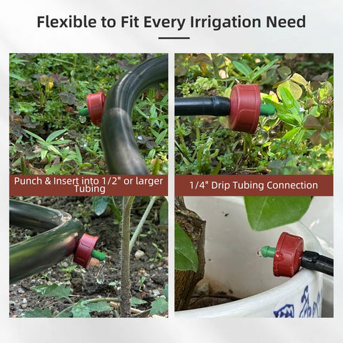 Spalolen tubing connection 1-4 in close-up for secure lines.