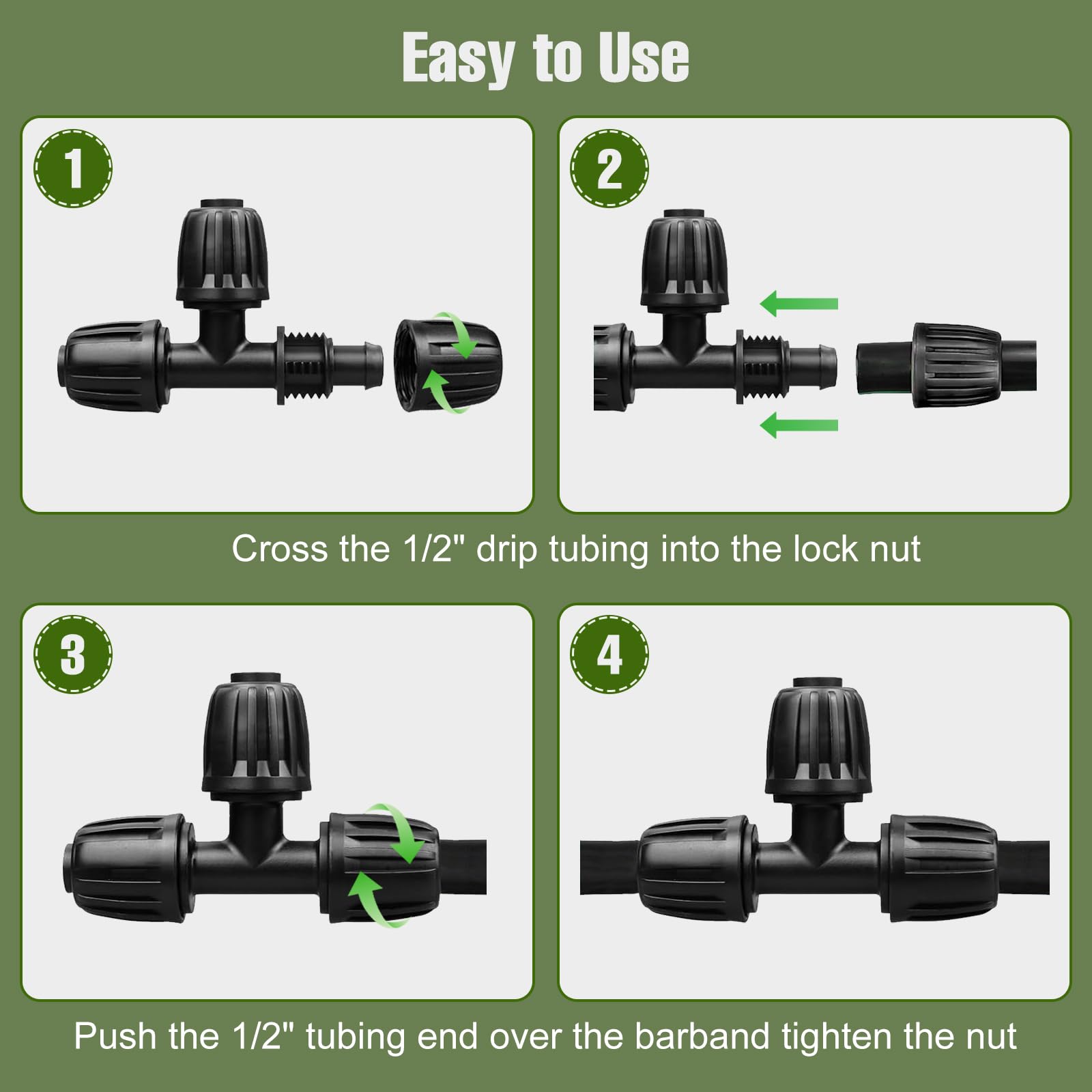 Spalolen twist-lock system close-up demonstrates fast, secure installation.