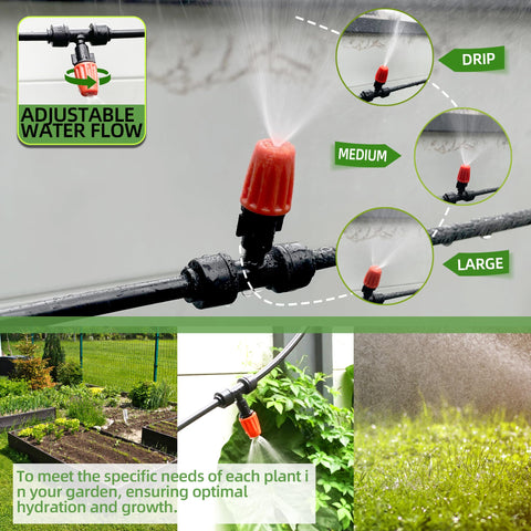 Spalolen universal 1/4 inch tubing compatibility for easy system upgrades.