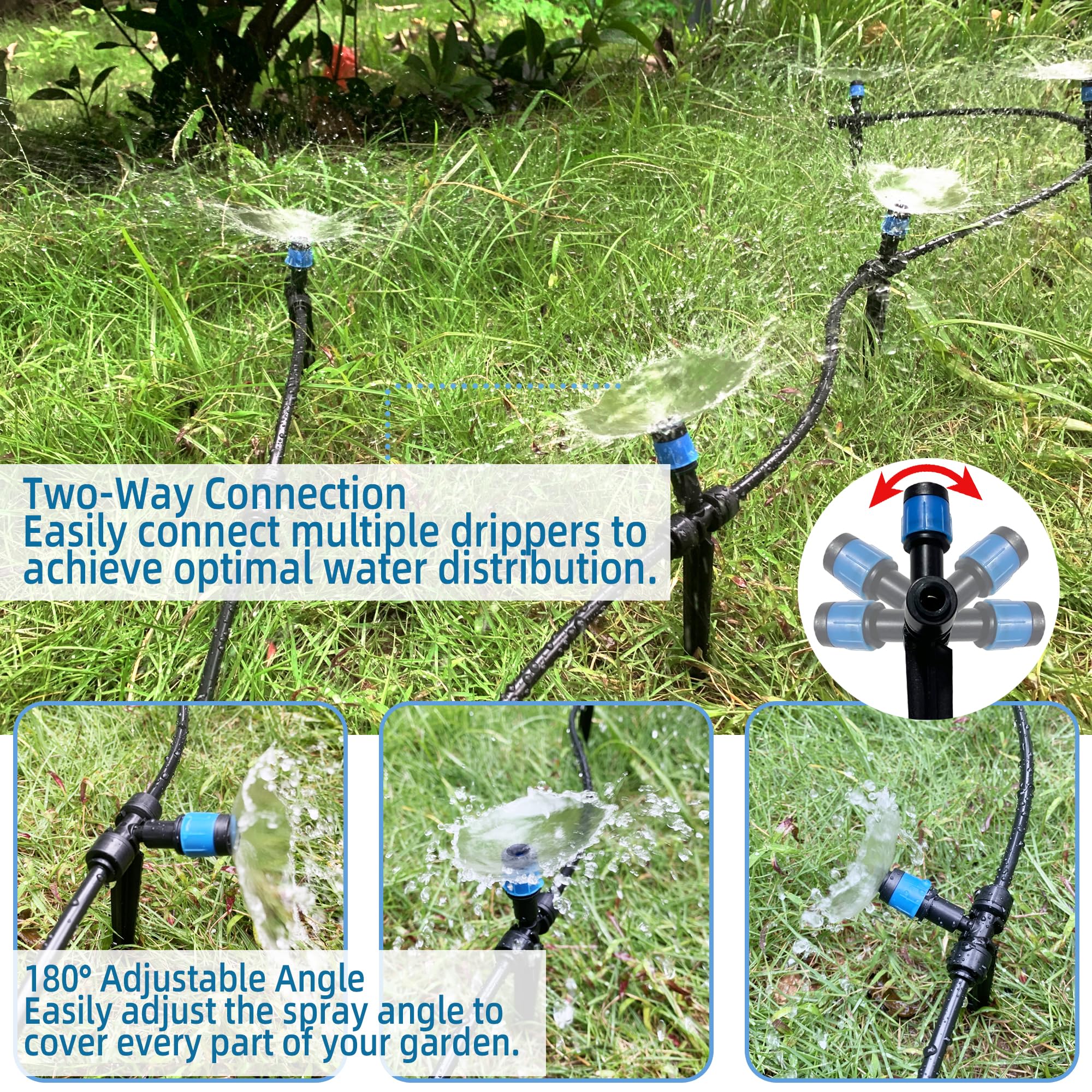 Spalolen universal tubing compatibility with all 1/4 inch types.