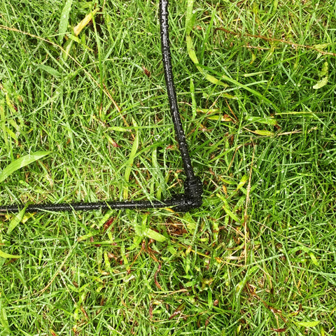 Spalolen versatile 1/4 tubing elbow suitable for drip, hydroponics, or mist systems.
