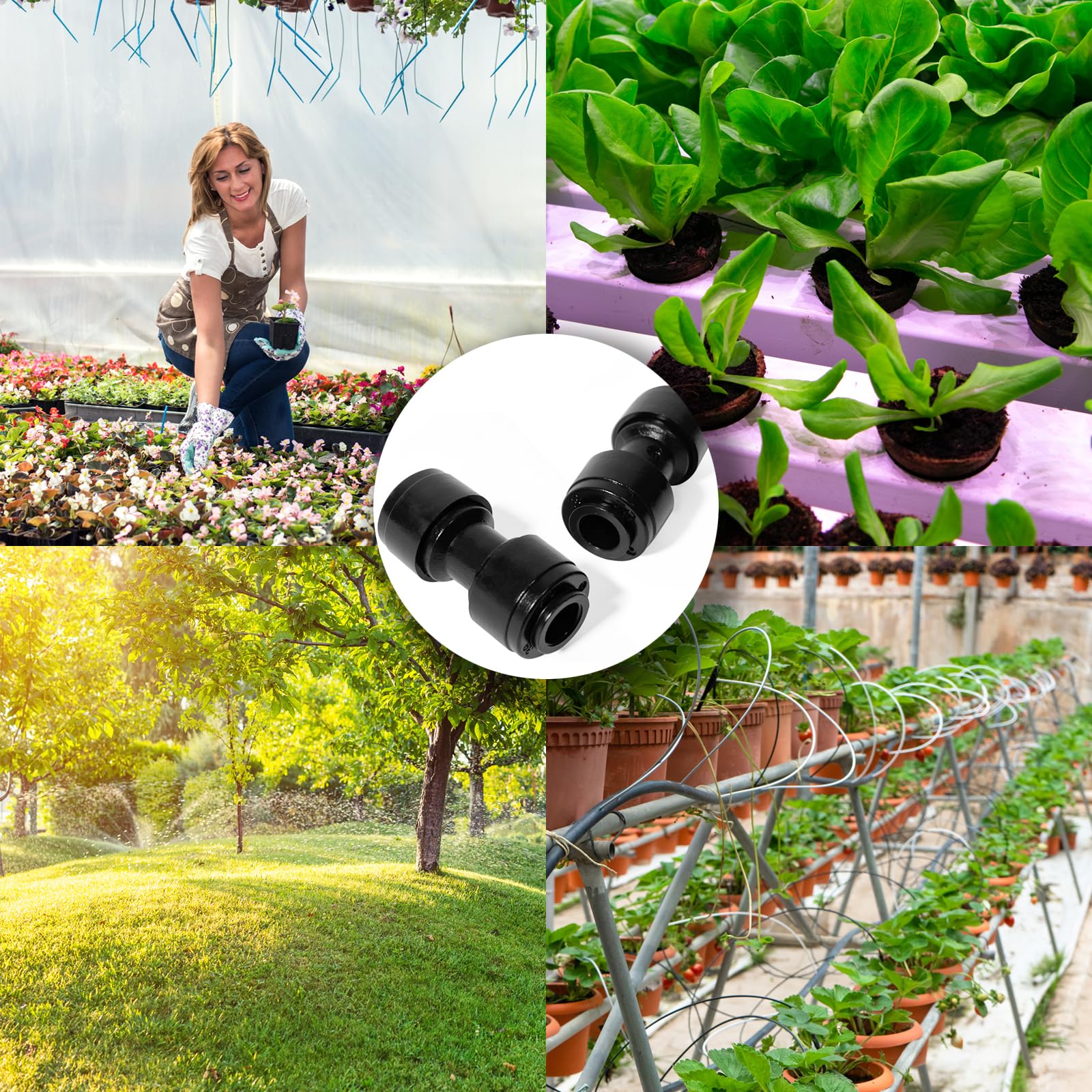 Spalolen versatile irrigation applications fit drip, hydroponics, and mist systems