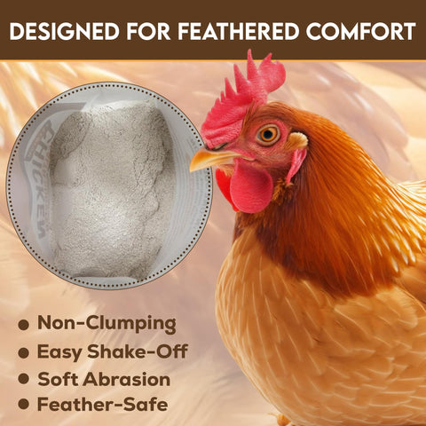 Spanielbuns kaolin clay blend gentle on plumage and sensitive skin.