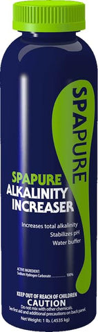 Spapure defoamer bottle reducing spa foam during balancing