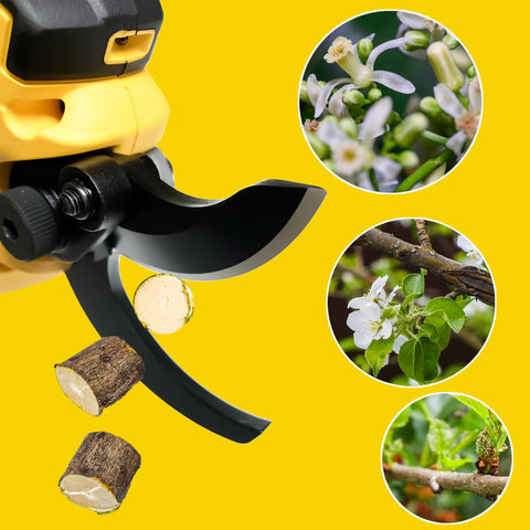 Sparkfix non-stick coating reduces sap buildup during pruning sessions.