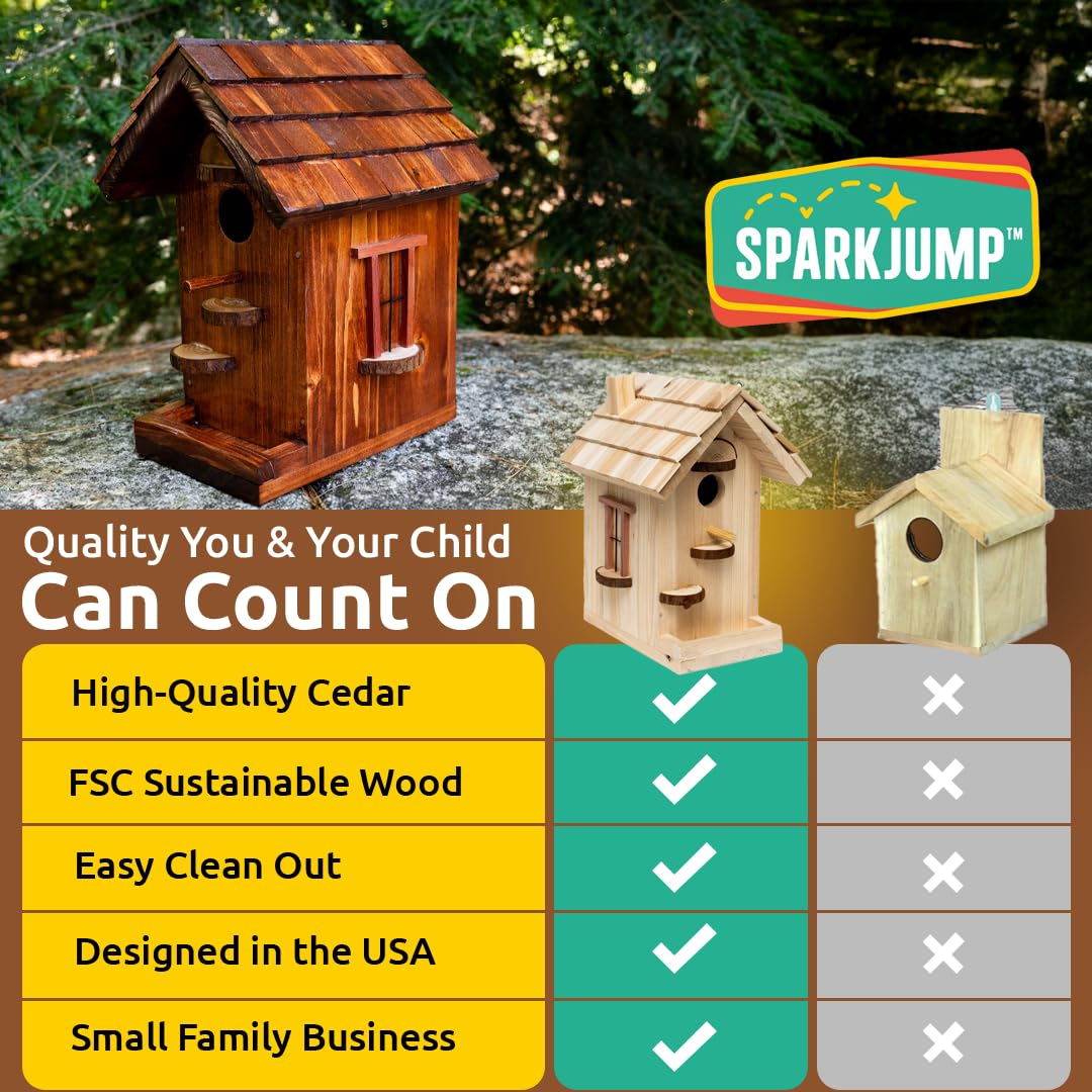SparkJump sandpaper pieces for smooth finishing and satisfying tactile results.