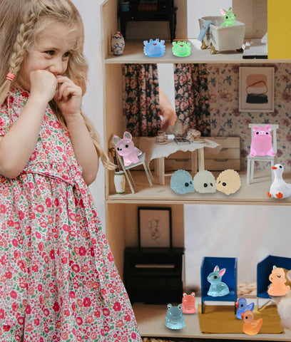 SparkleFab detailed miniature figures elevate home decor with playful charm.