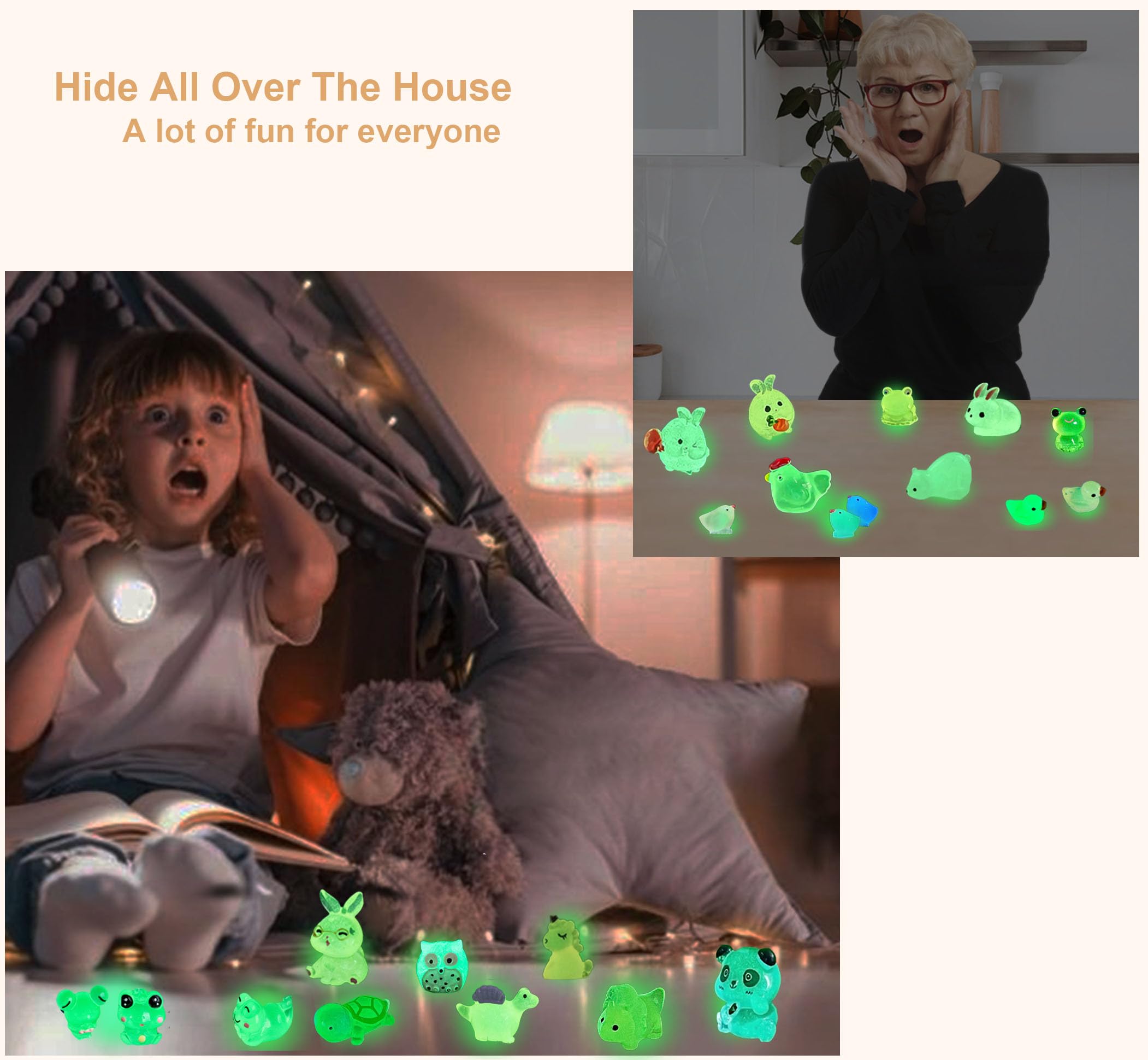 SparkleFab easy-install miniature animals let you craft playful scenes.