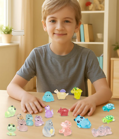 SparkleFab turtles shine in outdoor pots for a magical backdrop