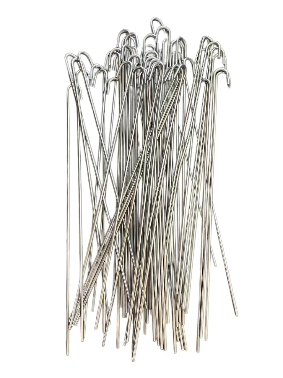 SparkSway fence ties securing mesh to posts with rust-resistant aluminum.