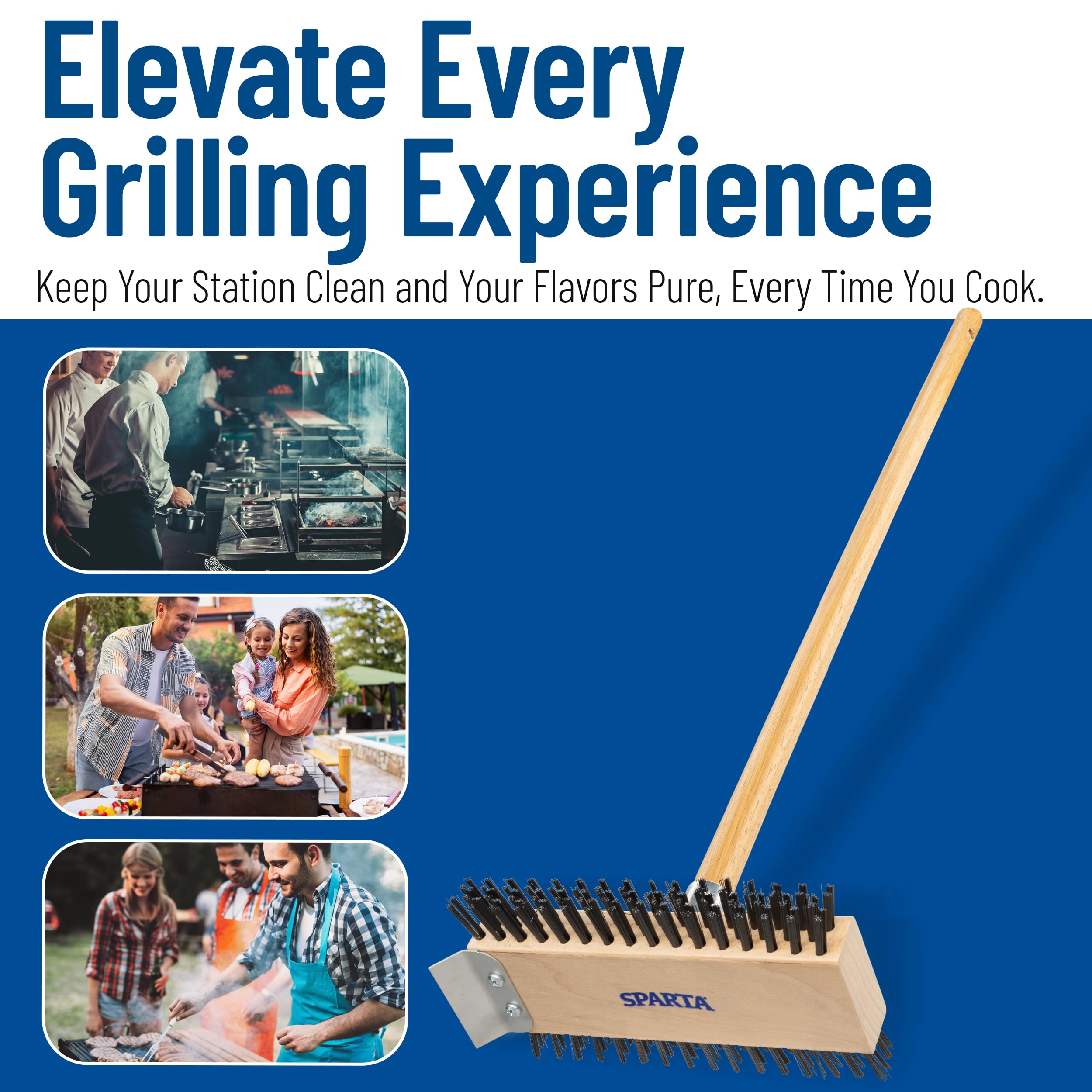SPARTA grill tool ideal for home and commercial kitchens.