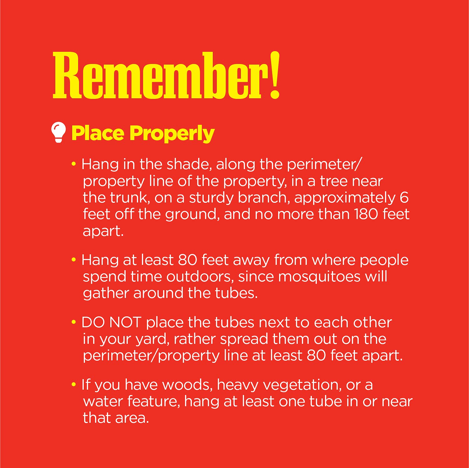 SPARTAN MOSQUITO Pro Tech instruction materials for homeowners.
