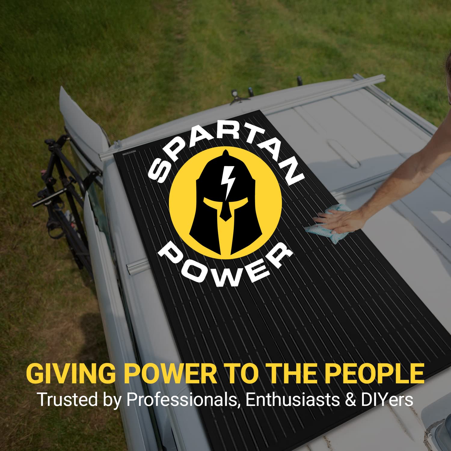 Spartan Power installation on an RV demonstrates versatile use for campers.