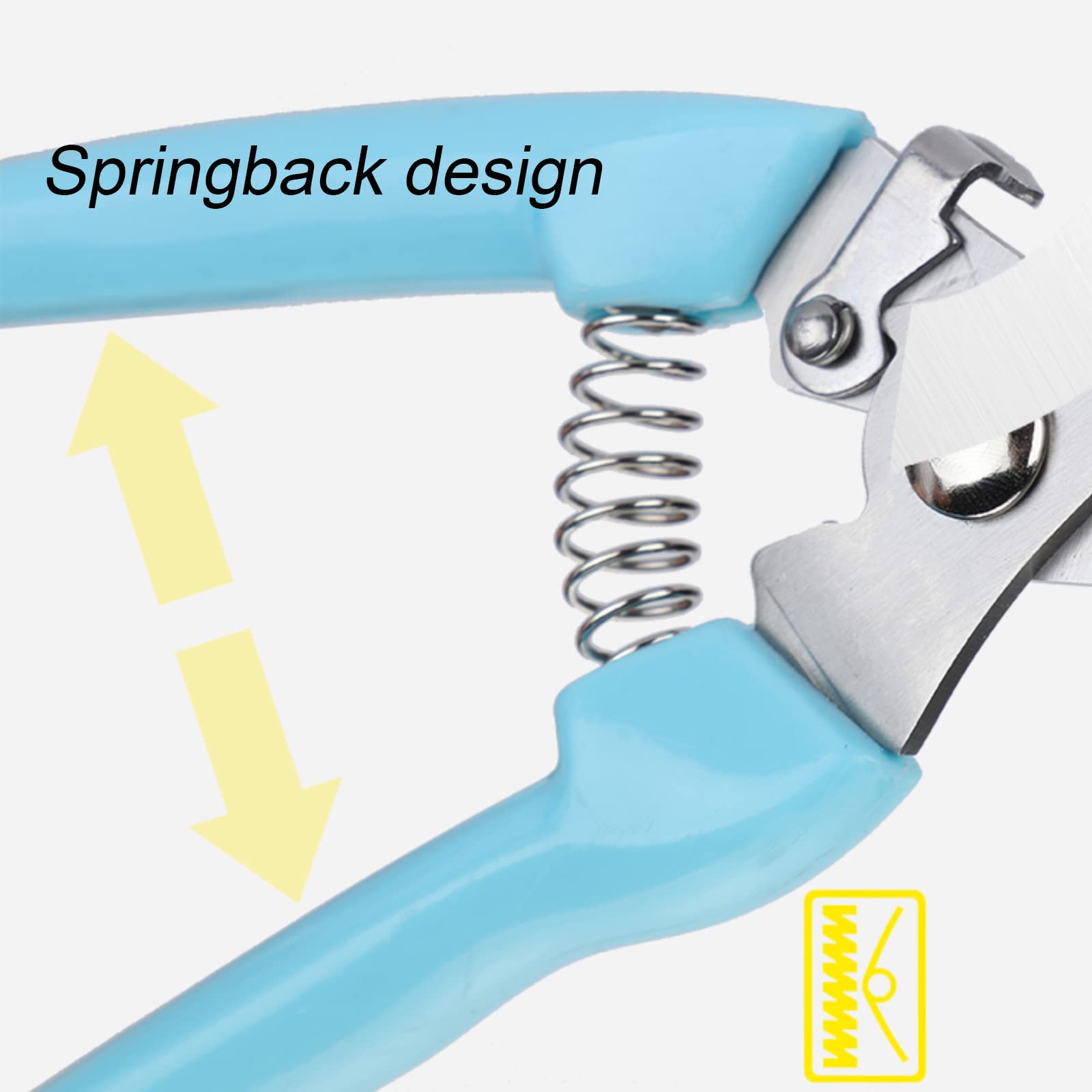 SPDTECH Curve Gardening Scissor supports precise pruning of herbs and decorative plants