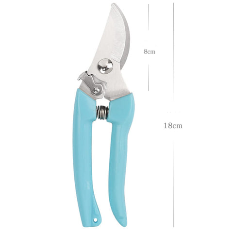 SPDTECH Curve Gardening Scissor with green handle ideal for hedge and rose care